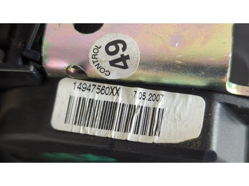 Recambio de cinturon delantero derecho para fiat scudo furgón (272) 10 business l1h1 90 multijet referencia OEM IAM 14947560XX  