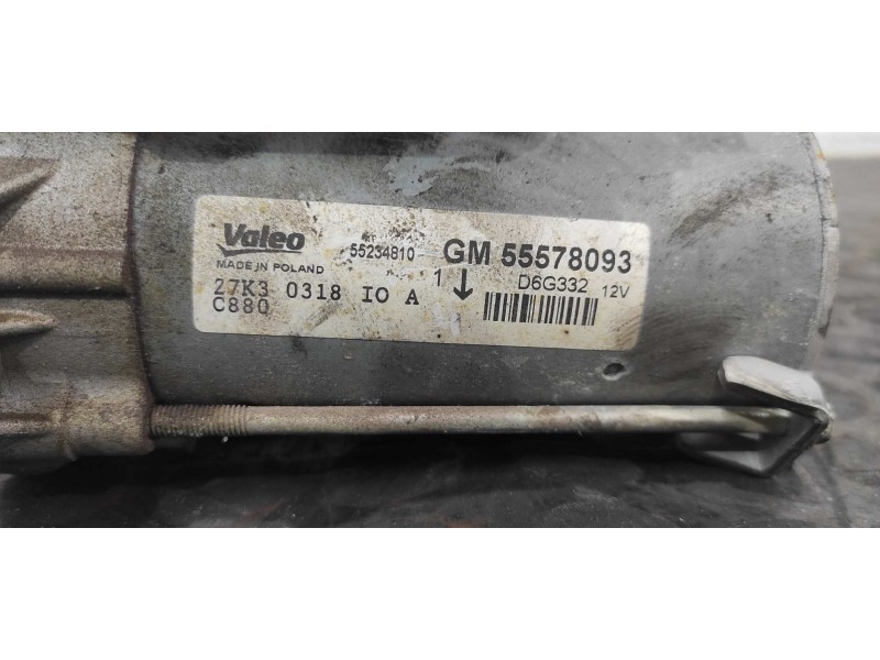 Recambio de motor arranque para opel corsa d catch me now referencia OEM IAM 55578093  