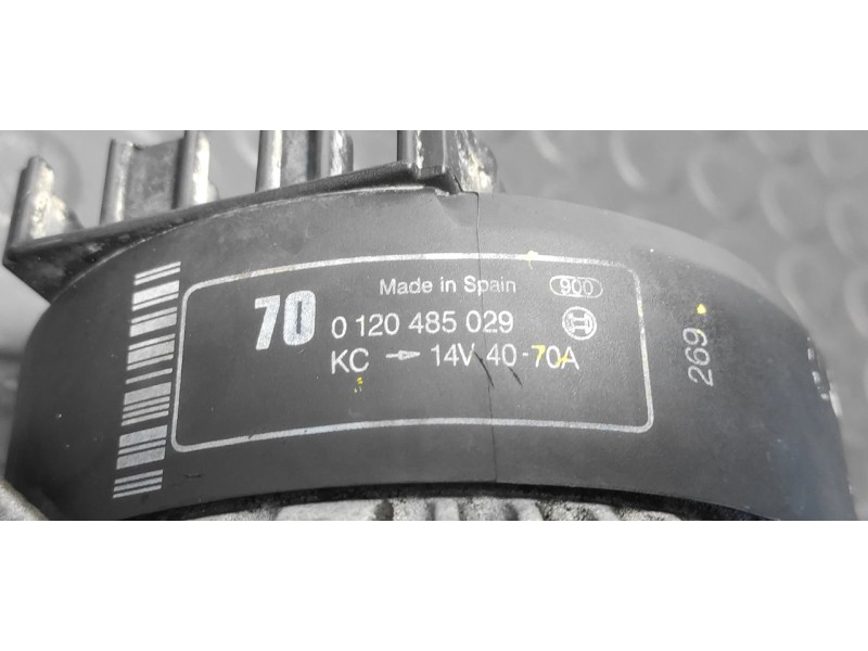 Recambio de alternador para ford escort berlina/turnier bravo lim. referencia OEM IAM 0120485029  