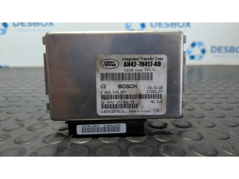 Recambio de centralita cambio automatico para land rover range rover sport autobiography limited edition referencia OEM IAM AH42