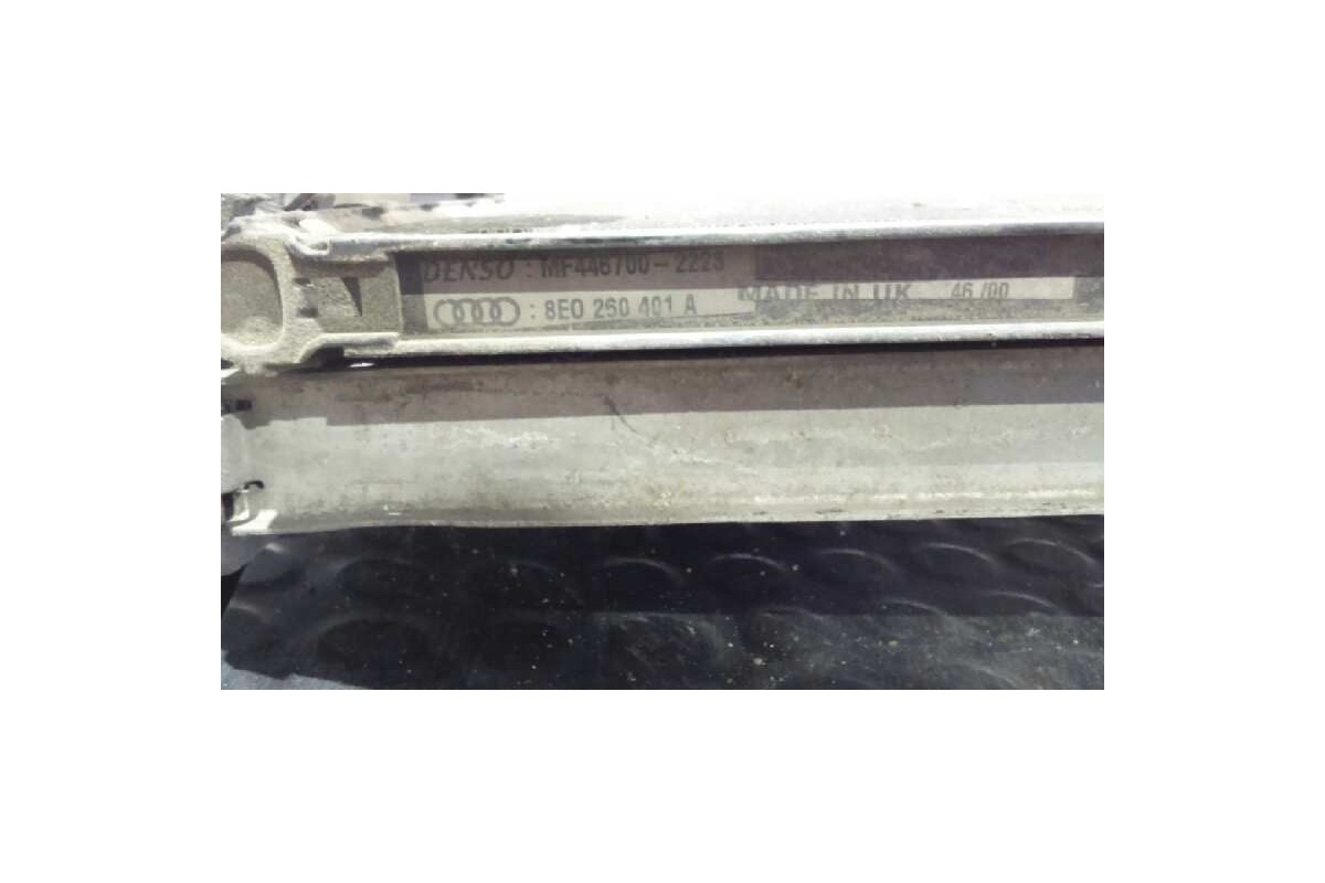Recambio de condensador / radiador aire acondicionado para audi a4 berlina (8e) 2.0 20v cat (alt) referencia OEM IAM 8E0250401A 