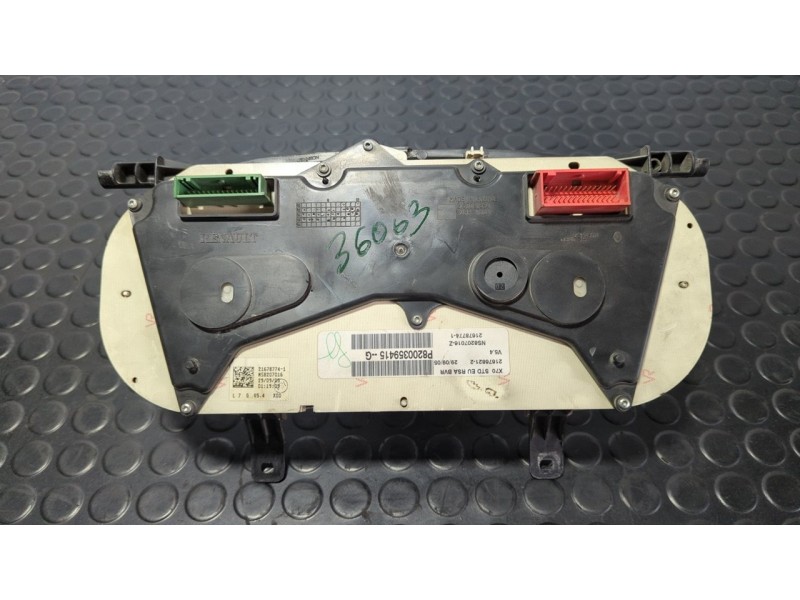 Recambio de cuadro instrumentos para nissan interstar mod. 04 (x70) 2.5 dci diesel cat referencia OEM IAM P8200359415G  