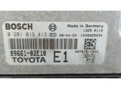 Recambio de centralita motor uce para toyota auris 1.4 turbodiesel cat referencia OEM IAM 8966102E10   2