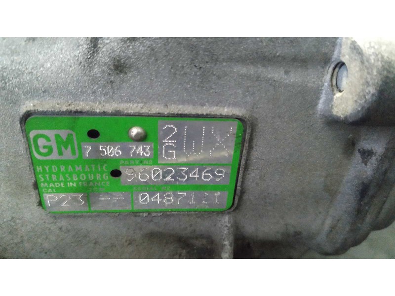 Recambio de caja cambios para bmw serie 3 berlina (e46) 2.0 16v diesel cat referencia OEM IAM 7506743  