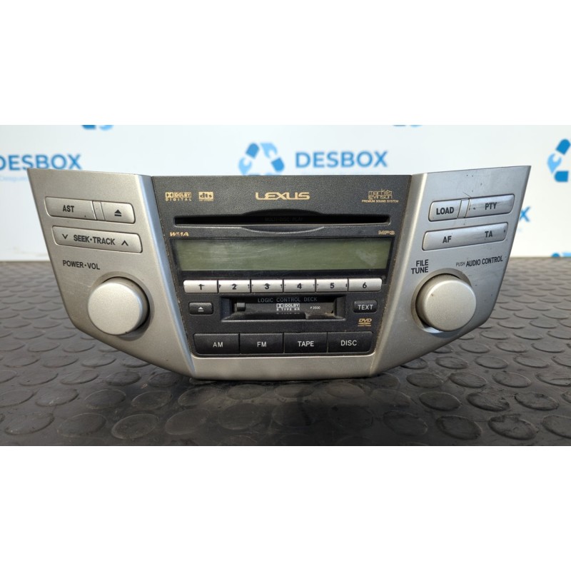 Recambio de sistema audio / radio cd para toyota lexus rx 400h referencia OEM IAM 8612048A60  