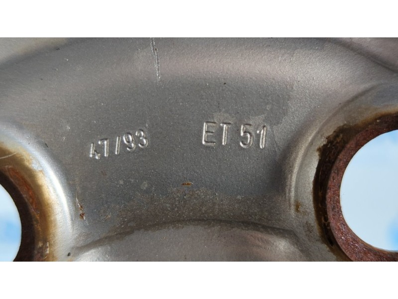 Recambio de llanta para volkswagen t4 transporter/furgoneta (mod. 1991) 1.9 diesel (1x) referencia OEM IAM 701601027  