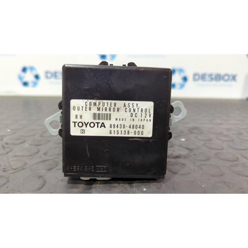 Recambio de modulo electronico para toyota lexus rx 400h referencia OEM IAM 8943048040  