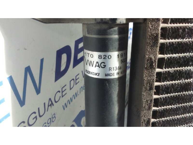 Recambio de condensador / radiador aire acondicionado para volkswagen caddy ka/kb (2k) 1.9 tdi referencia OEM IAM 1T0820411C  