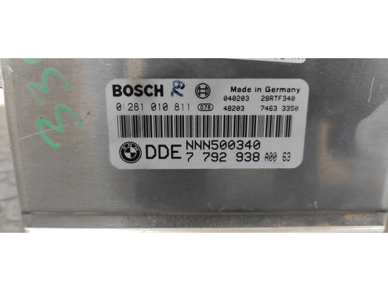 Recambio de centralita motor uce para land rover freelander (ln) 2.0 td4 cat referencia OEM IAM NNN500340  