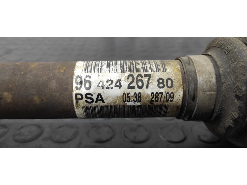 Recambio de transmision delantera derecha para citroen xsara picasso 1.6 hdi 90 exclusive referencia OEM IAM 9642426780  
