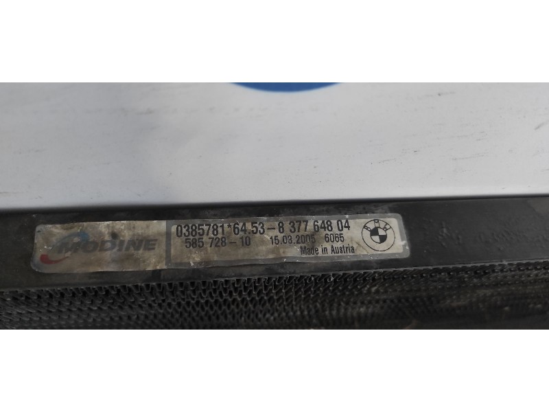 Recambio de condensador / radiador aire acondicionado para bmw x3 (e83) 2.0 16v diesel cat referencia OEM IAM 6453837764804  