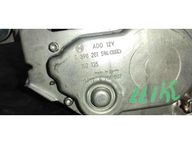 Recambio de motor limpia trasero para bmw x3 (e83) 2.0 16v diesel cat referencia OEM IAM 6917907  