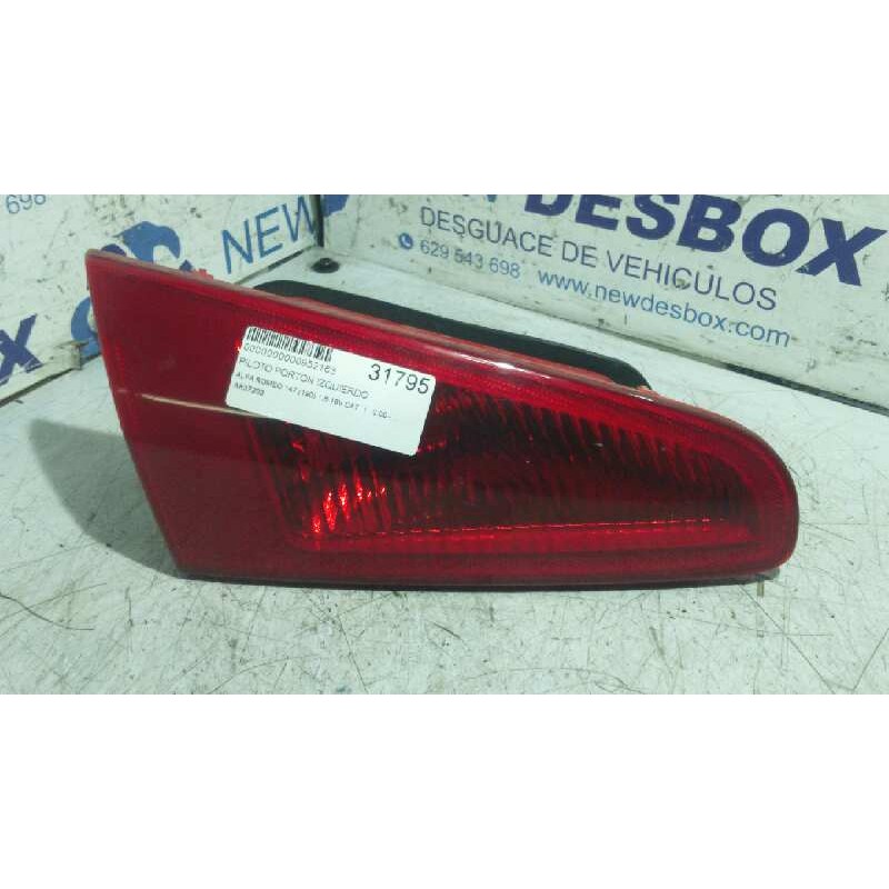 Recambio de piloto porton izquierdo para alfa romeo 147 (190) 1.6 16v cat referencia OEM IAM 60693792  