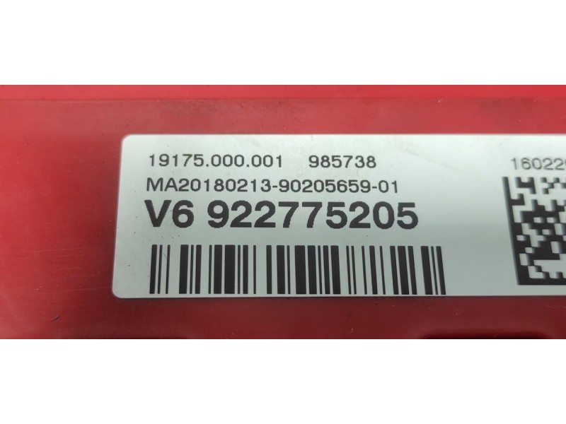 Recambio de modulo electronico para bmw serie 3 lim. (f30) 318d advantage referencia OEM IAM V6922775205  