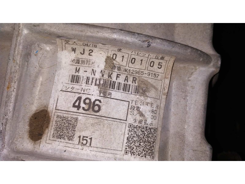 Recambio de caja cambios para suzuki grand vitara 3 puertas sq (gt) 2.0 turbodiesel cat referencia OEM IAM WJ2  