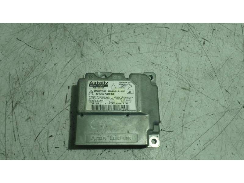 Recambio de centralita airbag para citroen c4 berlina 1.6 hdi cat (9hy / dv6ted4) referencia OEM IAM 9658137980  