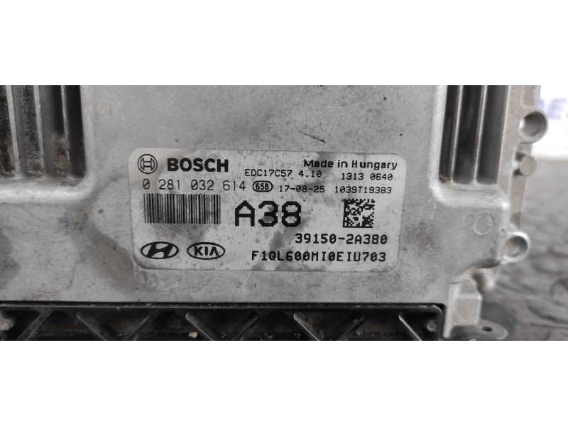 Recambio de centralita motor uce para kia sportage 1.7 crdi cat referencia OEM IAM 391502A380  