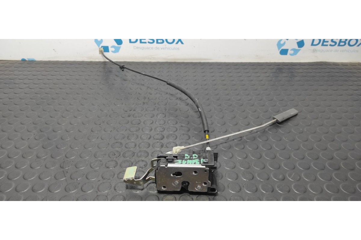 Recambio de cerradura puerta delantera derecha para citroen jumper caja abierta desde ´02 2.2 hdi cat referencia OEM IAM B792  