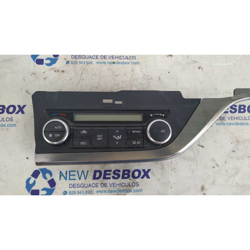 Recambio de mando climatizador para toyota auris active referencia OEM IAM 75F542  