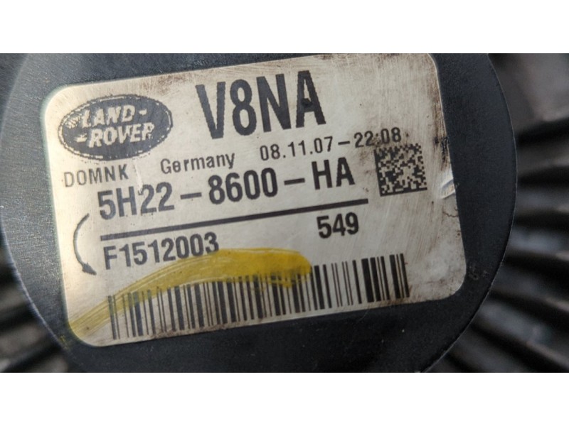 Recambio de ventilador viscoso motor para land rover range rover sport v8 td edition 60 yrs referencia OEM IAM 5H228600HA  