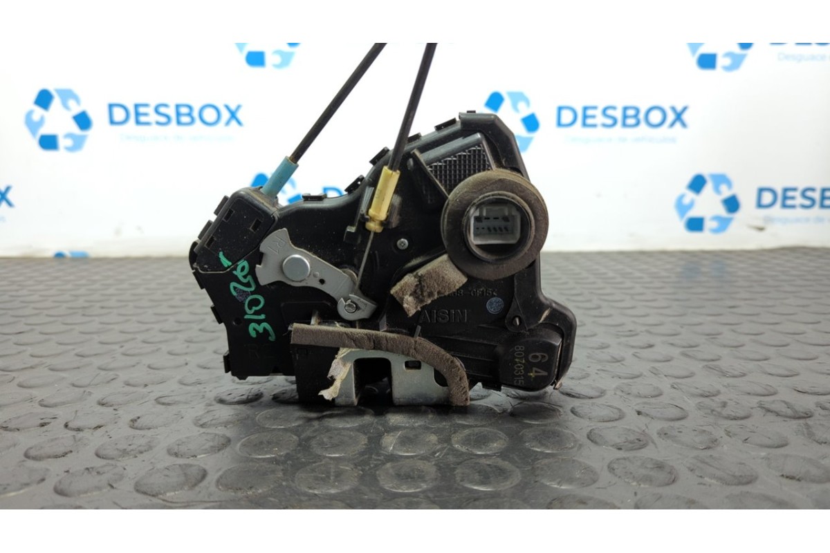 Recambio de cerradura puerta delantera derecha para suzuki grand vitara jb (jt) 1.9 ddis turbodiesel referencia OEM IAM A046693 