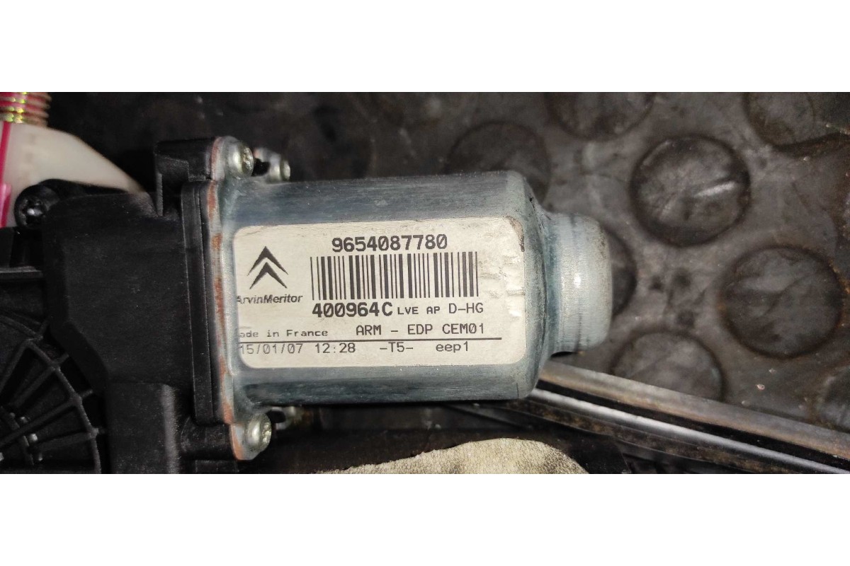 Recambio de elevalunas delantero derecho para citroen c4 grand picasso 2.0 hdi fap cat (rhr / dw10bted4) referencia OEM IAM 9654