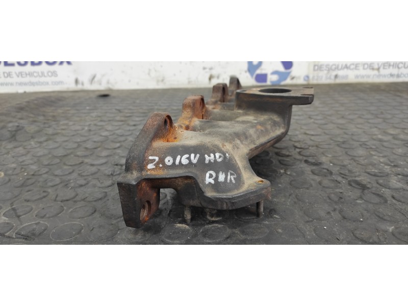 Recambio de colector escape para peugeot 407 2.0 16v hdi cat (rhr / dw10bted4) referencia OEM IAM 9681570480  