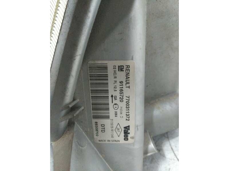 Recambio de faro derecho para renault trafic caja cerrada (ab 4.01) l1h1 caja cerrada, corto referencia OEM IAM 7700311372  