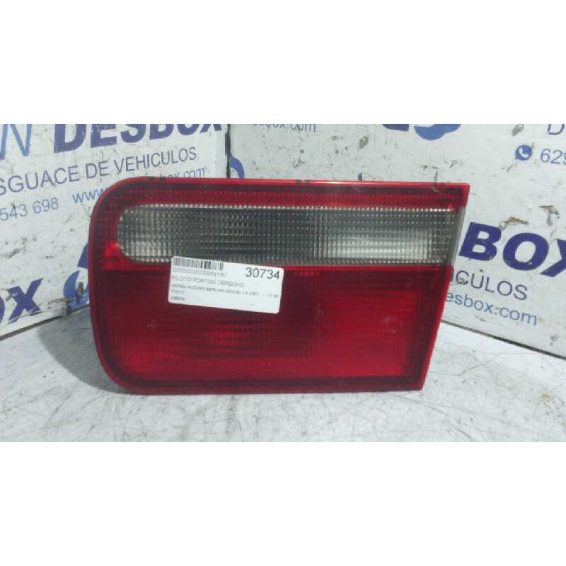 Recambio de piloto porton derecho para honda accord berlina (cc/ce) 1.8 (ce7) referencia OEM IAM 236208  