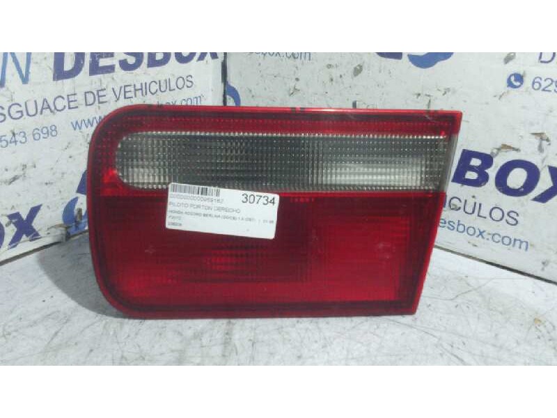 Recambio de piloto porton derecho para honda accord berlina (cc/ce) 1.8 (ce7) referencia OEM IAM 236208  