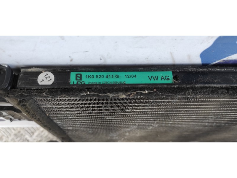 Recambio de condensador / radiador aire acondicionado para audi a3 (8p) 2.0 tdi ambiente referencia OEM IAM 1K0820411G  