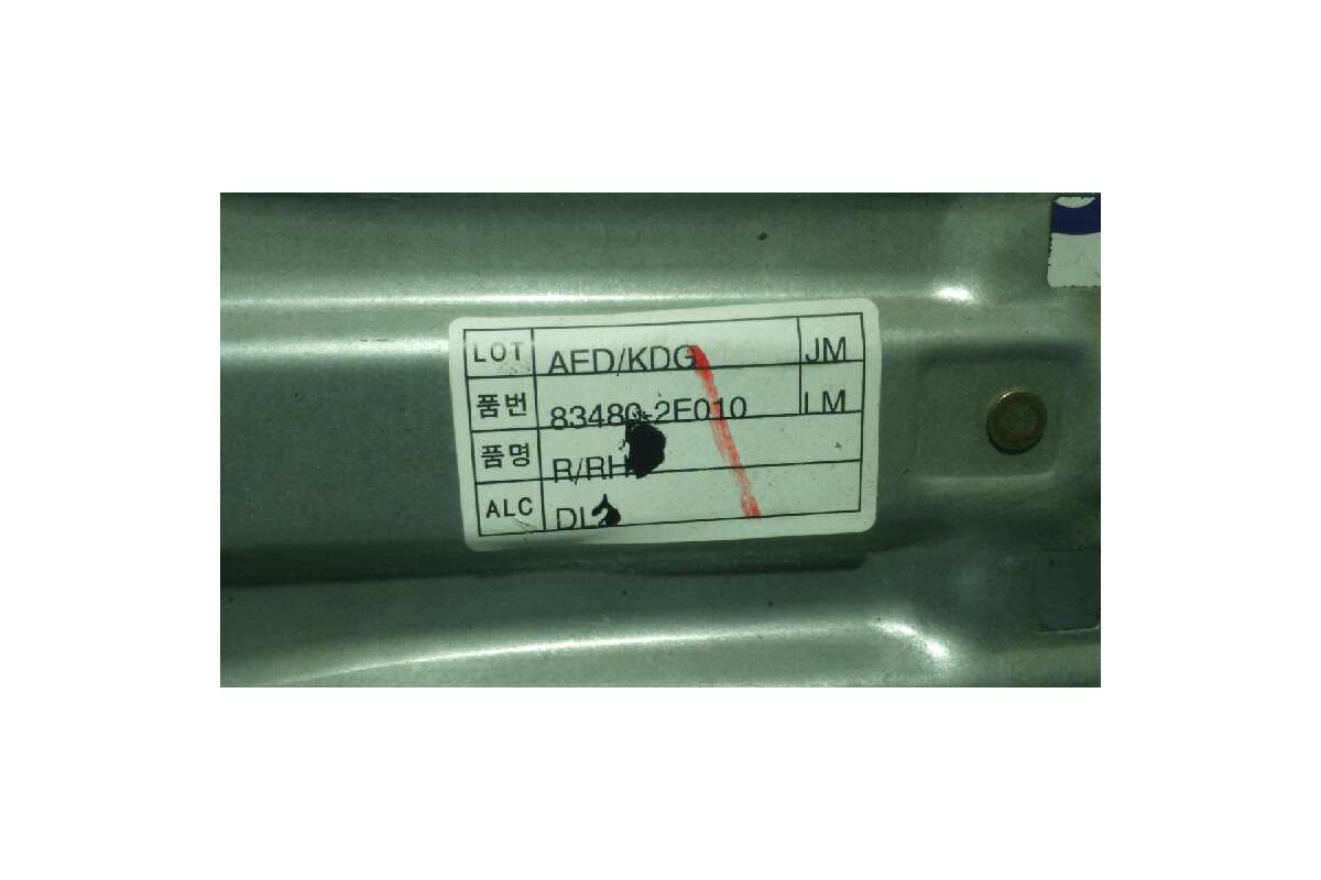 Recambio de elevalunas trasero derecho para hyundai tucson (jm) 2.0 crdi comfort (4wd) referencia OEM IAM 834802E010  