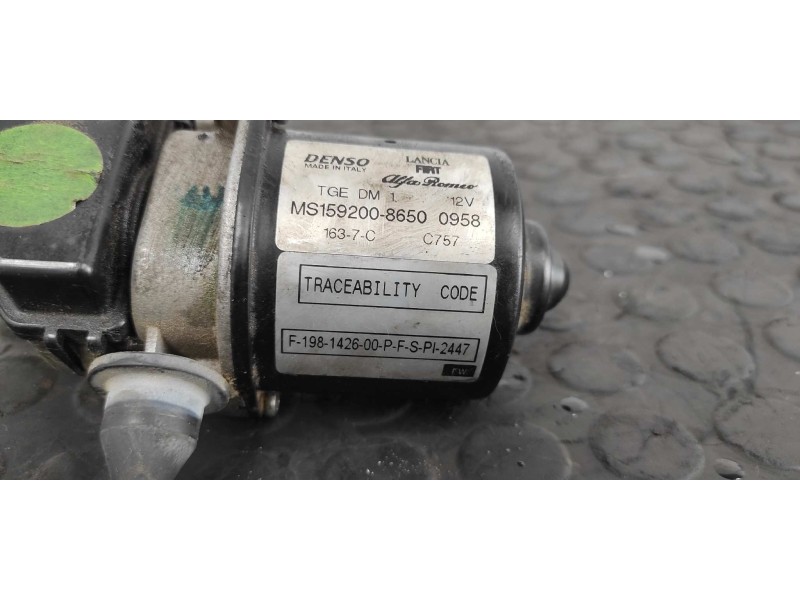 Recambio de motor limpia delantero para fiat bravo (198) 1.9 8v jtd cat referencia OEM IAM MS1592008650  