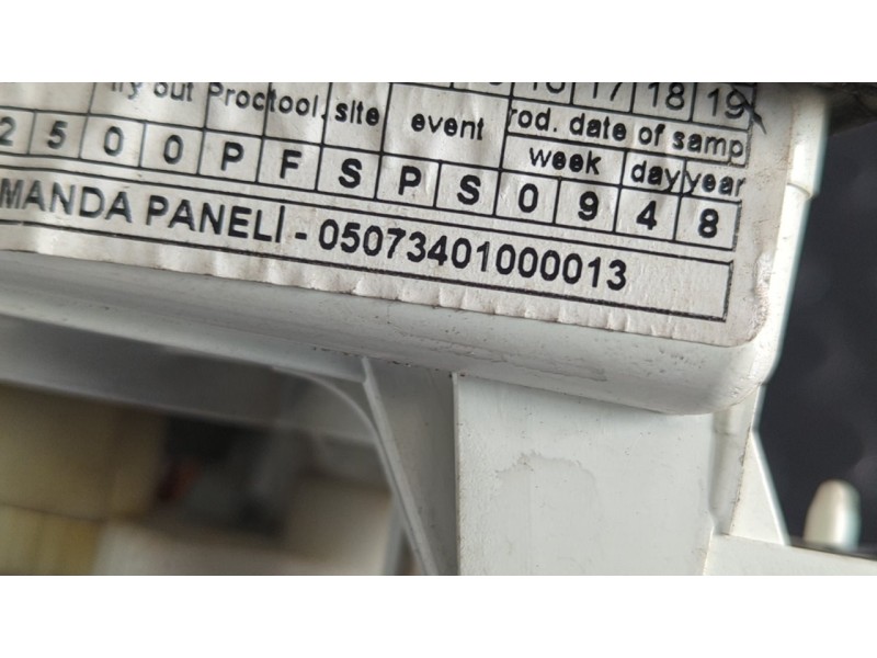 Recambio de mando calefaccion / aire acondicionado para fiat fiorino 1.3 16v m-jet cat referencia OEM IAM 05073401000013  