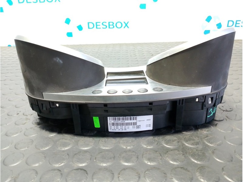 Recambio de cuadro instrumentos para mercedes-benz clase m (w164) 280 / 300 cdi (164.120) referencia OEM IAM A2515400648  