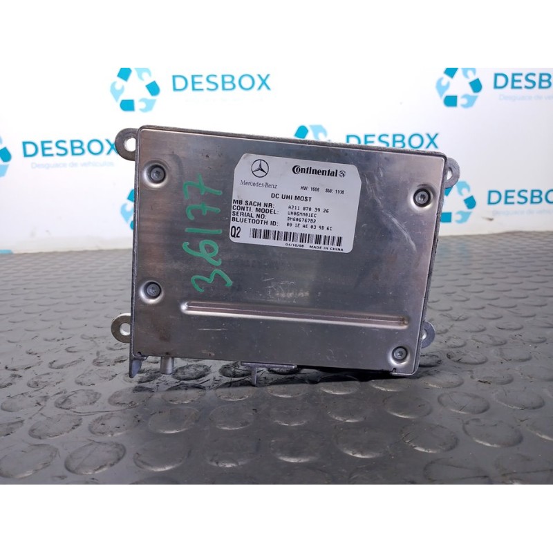 Recambio de modulo electronico para mercedes-benz clase m (w164) 280 / 300 cdi (164.120) referencia OEM IAM A2118703926  