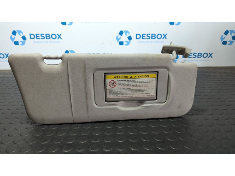 Recambio de parasol derecho para mercedes-benz clase m (w164) 280 / 300 cdi (164.120) referencia OEM IAM A1648100210  