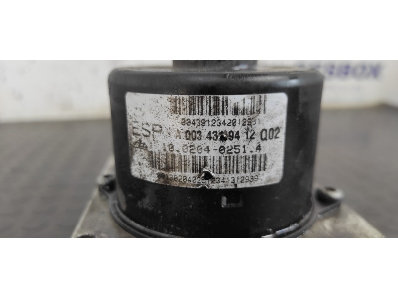 Recambio de abs para mercedes-benz clase c (w203) berlina 2.7 cdi 20v cat referencia OEM IAM A0034319412  