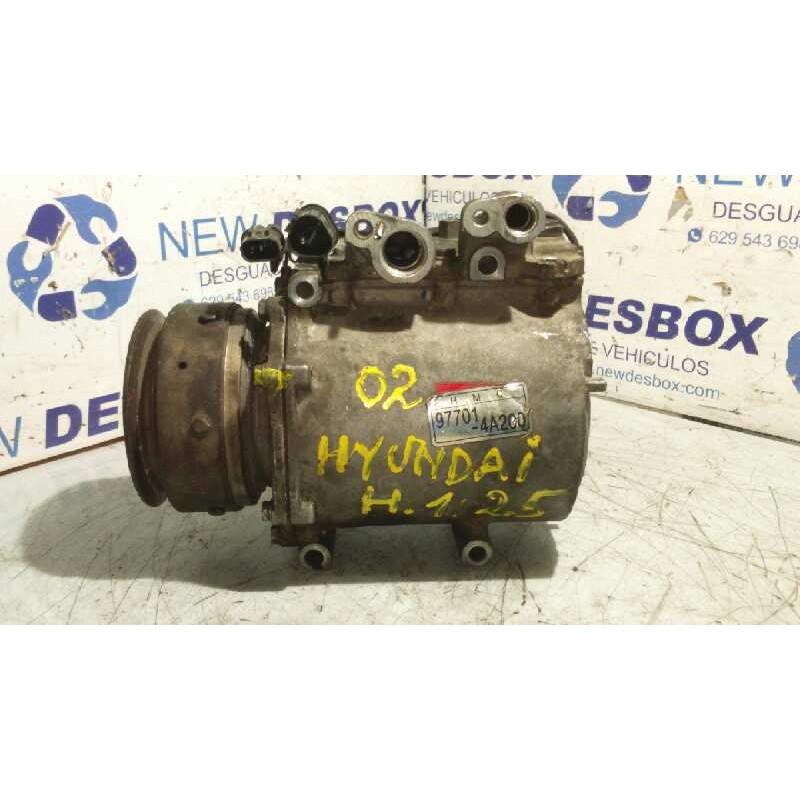 Recambio de compresor aire acondicionado para hyundai h 1 2.5 turbodiesel referencia OEM IAM 977014A200  