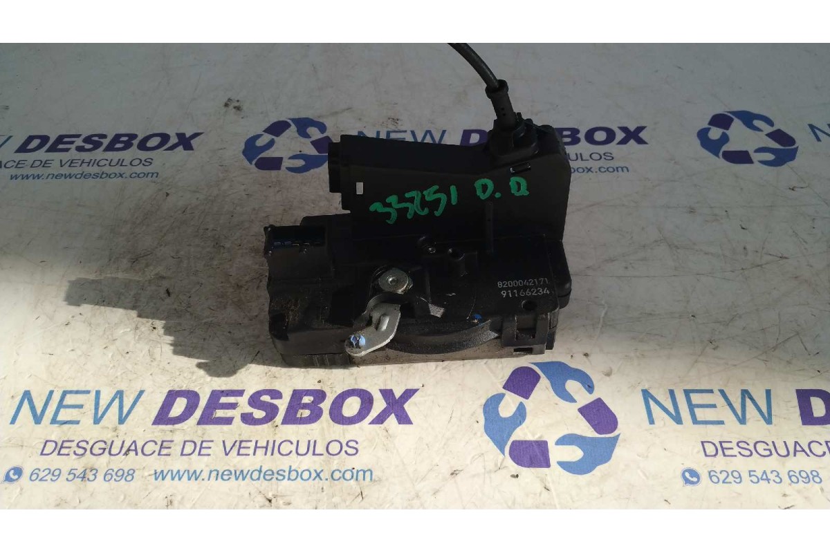 Recambio de cerradura puerta delantera derecha para opel vivaro furgón/combi (07.2006 =>) 2.0 16v cdti referencia OEM IAM 820004