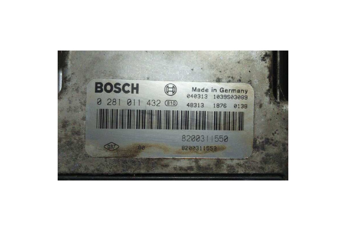 Recambio de centralita motor uce para opel movano (2004 =>) 2.5 cdti cat (g9u-754 / lzm) referencia OEM IAM 8200311550  