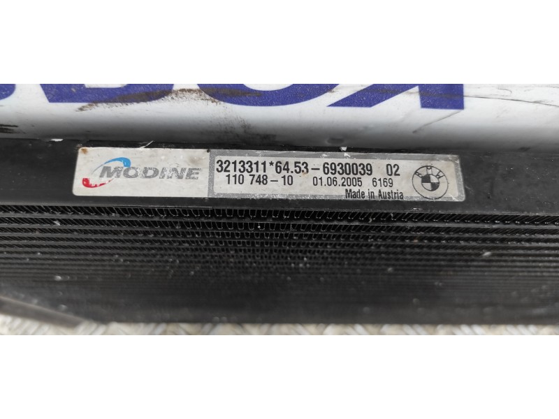 Recambio de condensador / radiador aire acondicionado para bmw serie 3 berlina (e90) 320d referencia OEM IAM 64536930039  