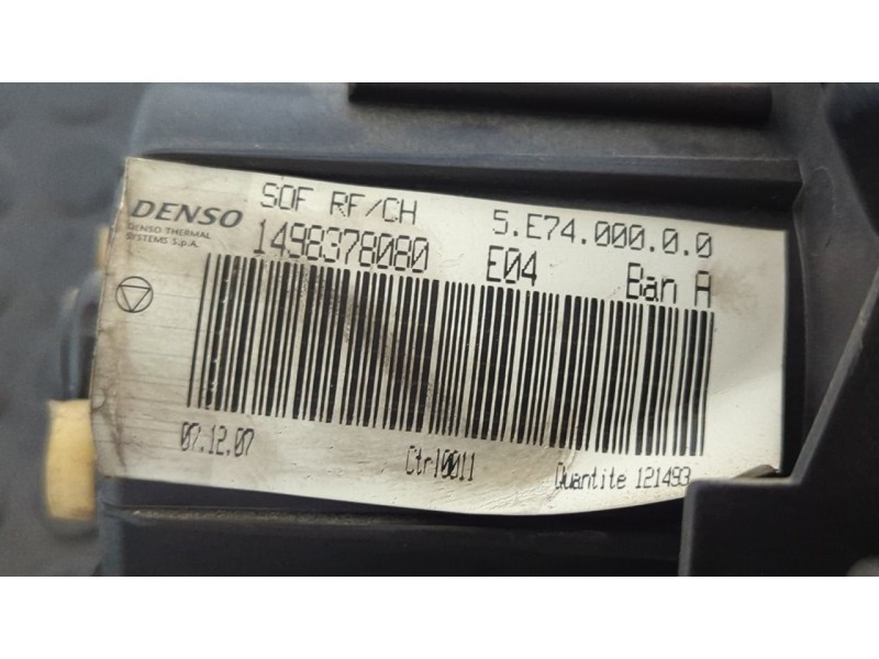 Recambio de motor calefaccion para citroen jumpy 2.0 hdi cat (rhk / dw10uted4) referencia OEM IAM 1498378080  