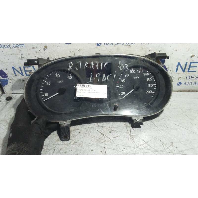 Recambio de cuadro instrumentos para renault trafic caja cerrada (ab 4.01) 1.9 diesel referencia OEM IAM 8200390132  