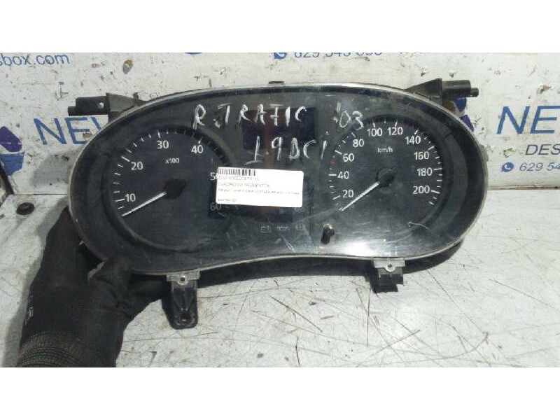 Recambio de cuadro instrumentos para renault trafic caja cerrada (ab 4.01) 1.9 diesel referencia OEM IAM 8200390132  