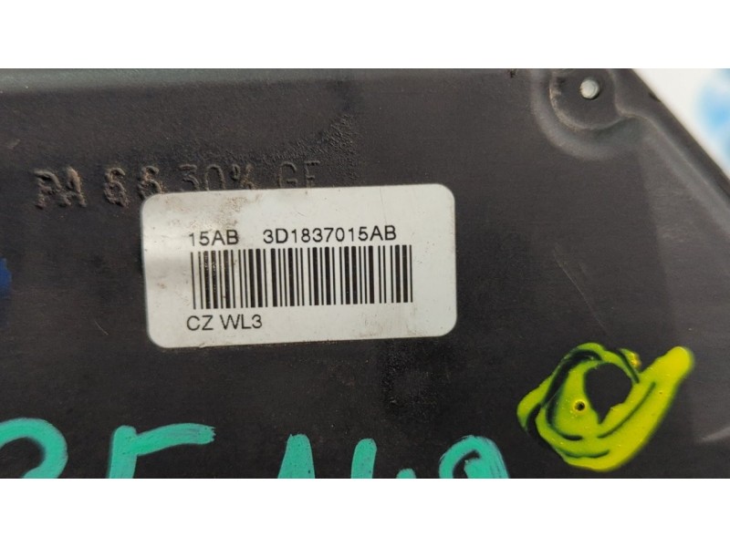 Recambio de cerradura puerta delantera izquierda para volkswagen golf v berlina (1k1) gt sport referencia OEM IAM 3D1837015AB  