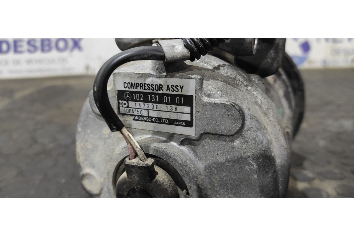 Recambio de compresor aire acondicionado para mercedes-benz clase e (w124) berlina 3.0 diesel referencia OEM IAM 1021310101  