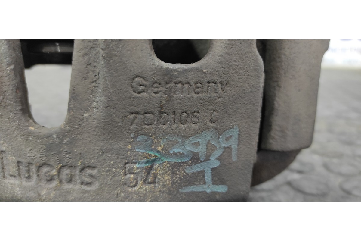 Recambio de pinza de freno delantera izquierda para volkswagen t4 transporter/furgoneta (mod. 1991) combi l referencia OEM IAM 7