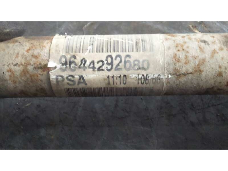 Recambio de transmision delantera izquierda para peugeot 407 1.6 hdi fap cat (9hz / dv6ted4) referencia OEM IAM 9644292680  