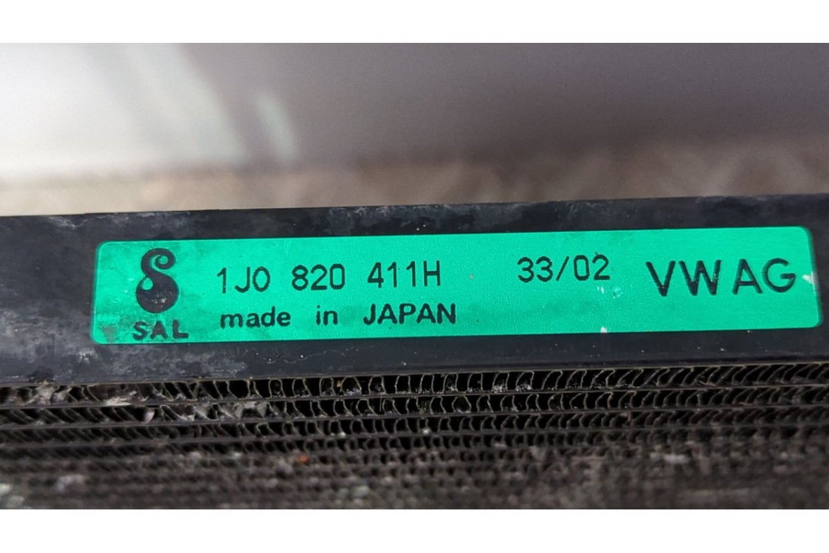 Recambio de condensador / radiador aire acondicionado para volkswagen golf iv berlina (1j1) 1.9 tdi referencia OEM IAM 1J0820411